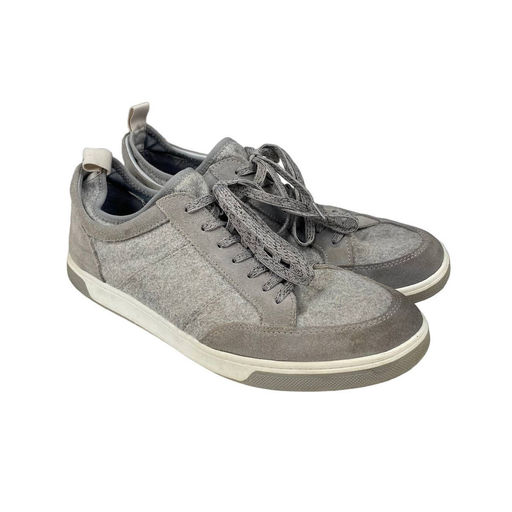 johnnie-O Men's Surfside Sneaker Gray White Fashion Sneaker Size 11M (6988125)